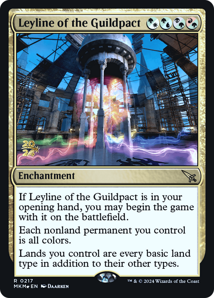 Image of Leyline of the Guildpact [Murders at Karlov Manor Prerelease Promos]