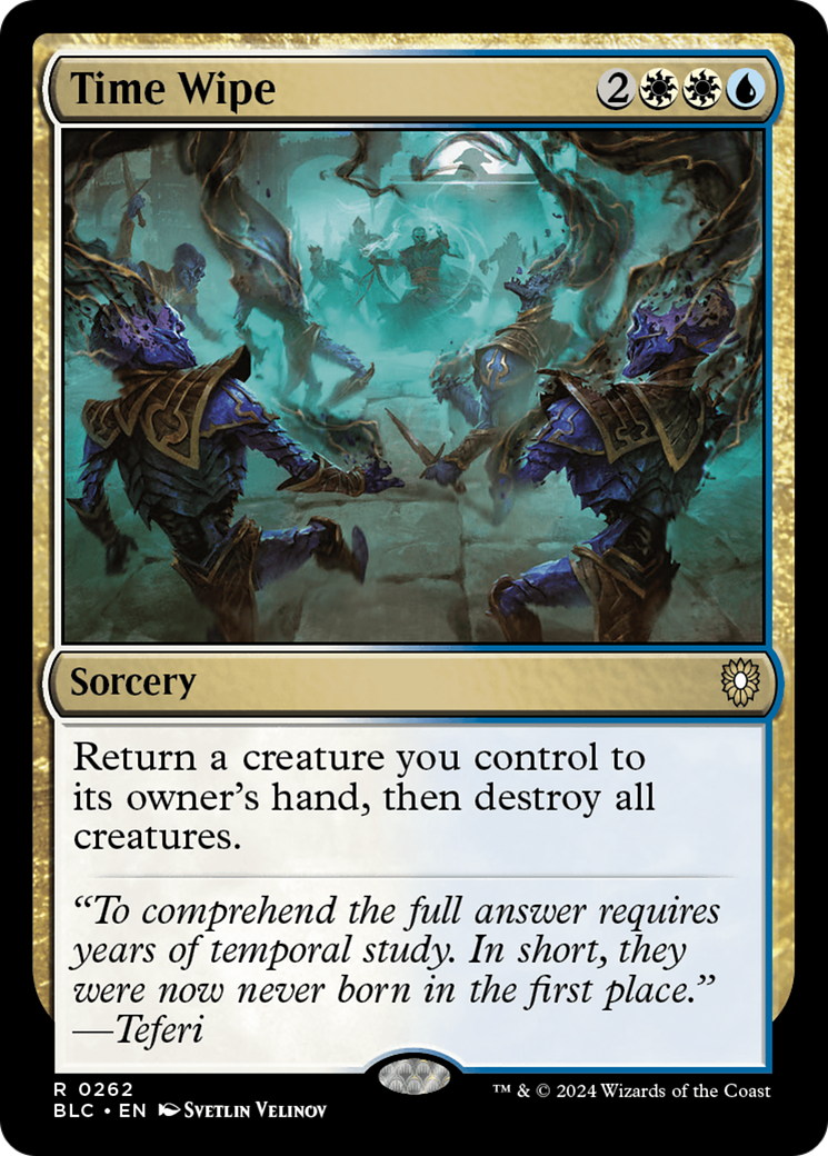Image of Time Wipe [Bloomburrow Commander]