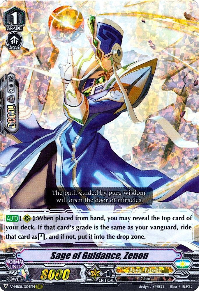 Image of Sage of Guidance, Zenon (V-MB01/004EN) [PSYqualia Strife]