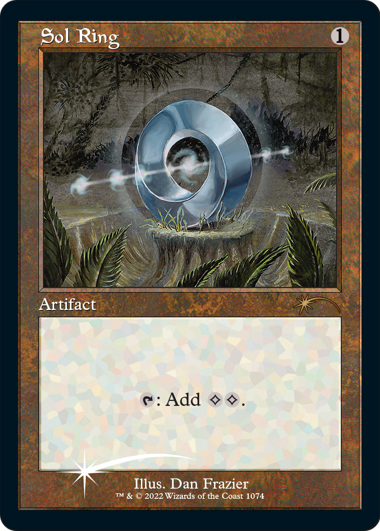 Image of Sol Ring (SLD-1074) - Secret Lair Drop Etched Foil