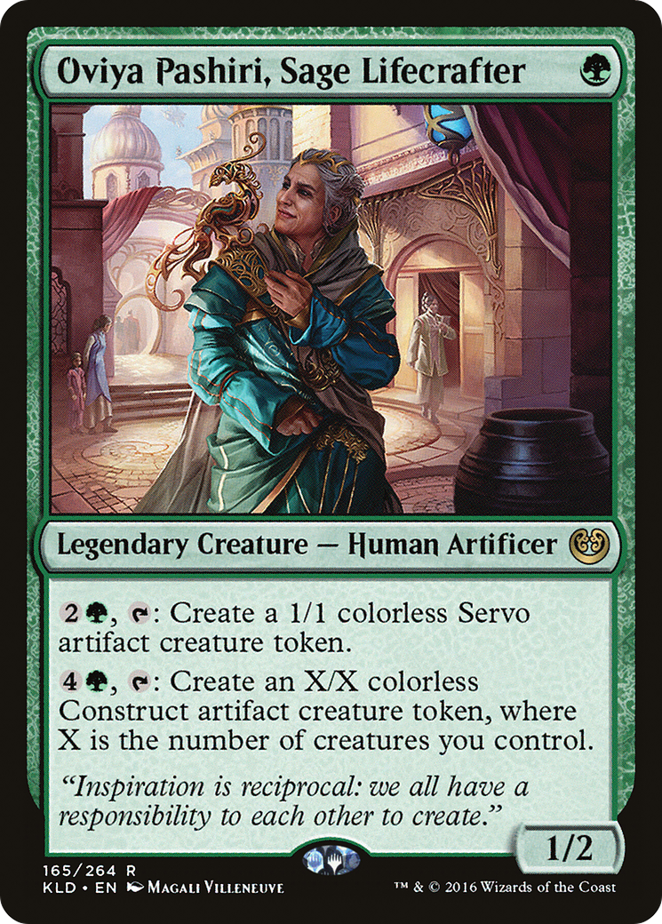 Image of Oviya Pashiri, Sage Lifecrafter [Kaladesh]