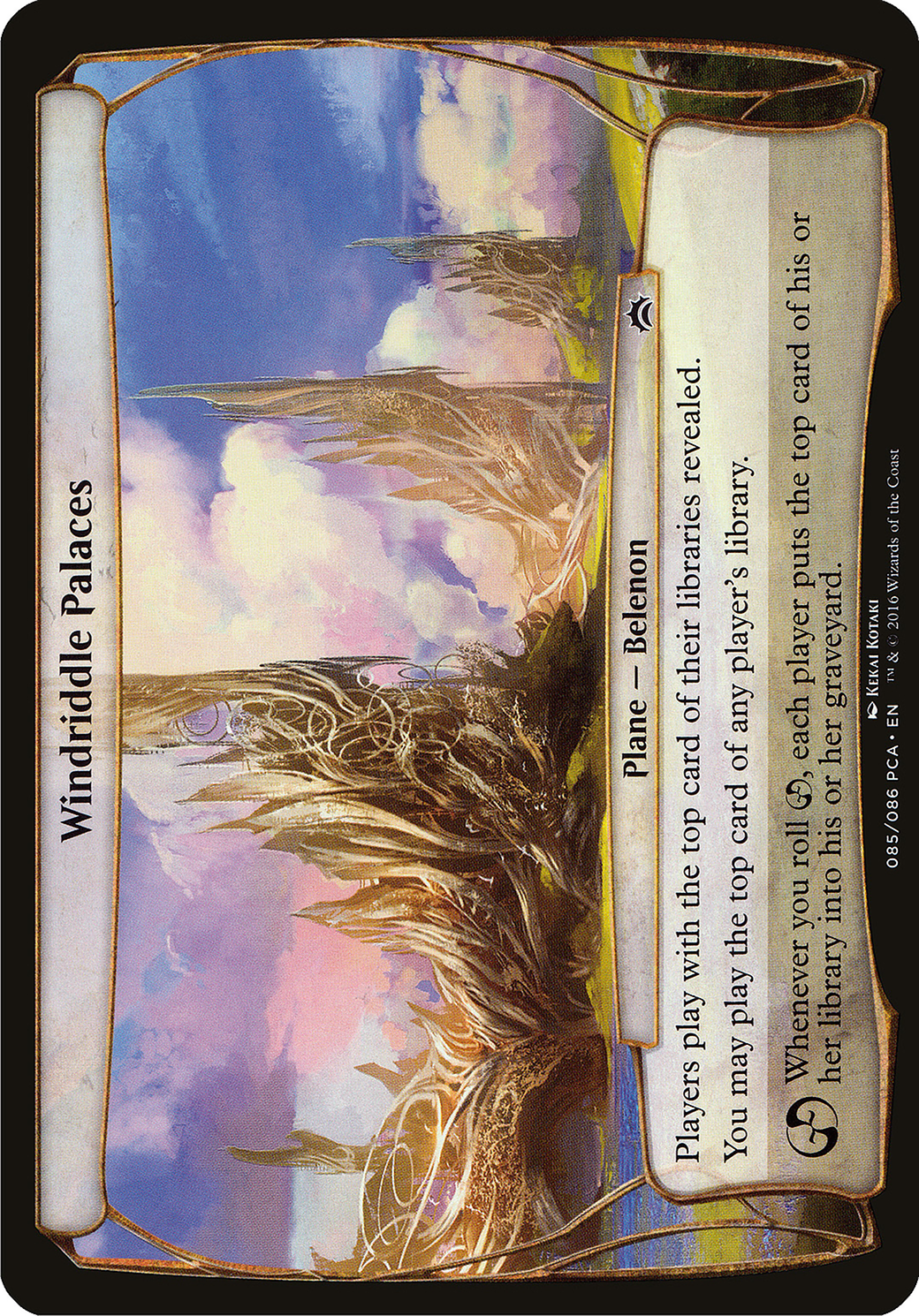 Image of Windriddle Palaces (Planes) [Planechase Anthology Planes]