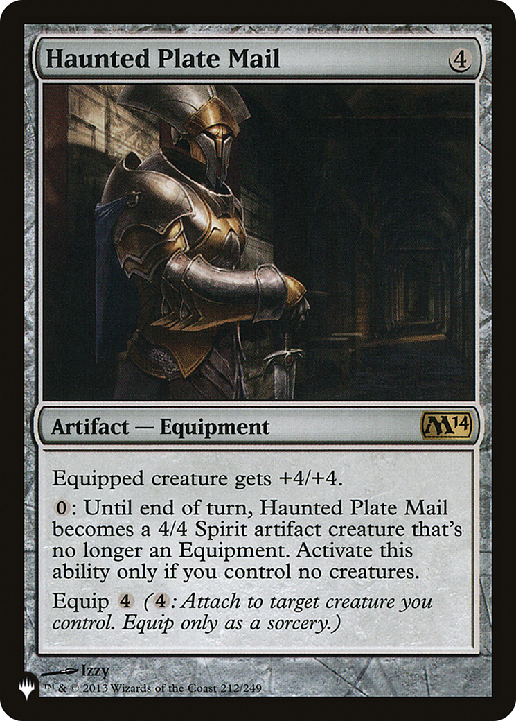 Image of Haunted Plate Mail [The List]