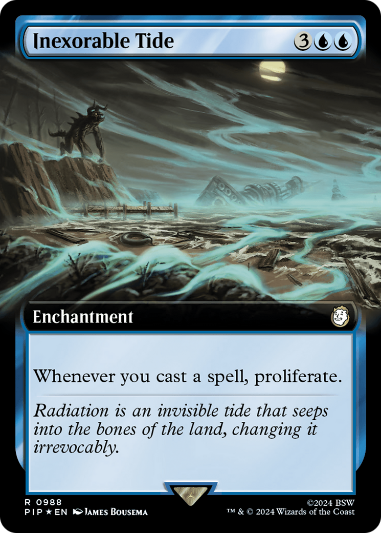 Image of Inexorable Tide (Extended Art) (Surge Foil) [Fallout]