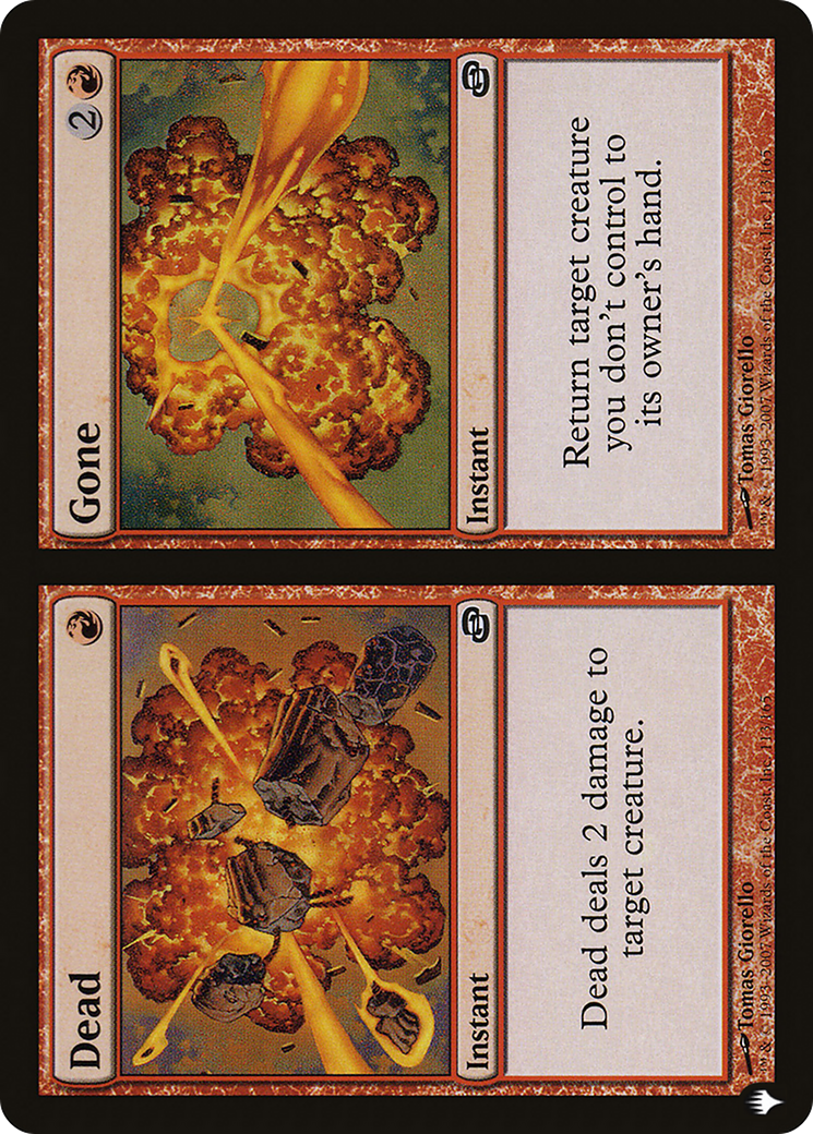 Image of Dead // Gone [The List]
