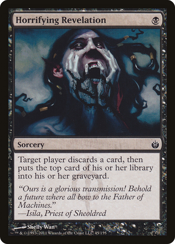 Image of Horrifying Revelation [Mirrodin Besieged]