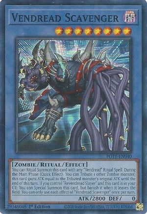 Image of Vendread Scavenger [POTE-EN040] Super Rare