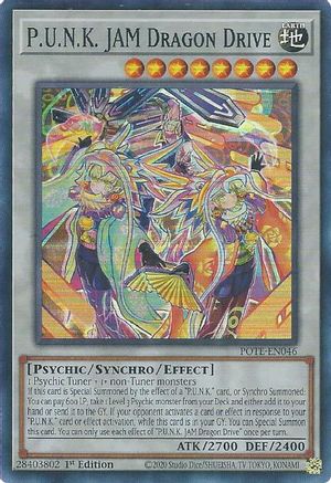Image of P.U.N.K. JAM Dragon Drive [POTE-EN046] Super Rare