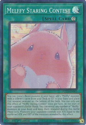 Image of Melffy Staring Contest [POTE-EN063] Super Rare