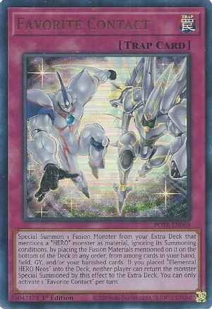 Image of Favorite Contact [POTE-EN069] Ultra Rare