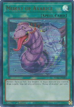 Image of Moray of Avarice [POTE-EN084] Ultra Rare