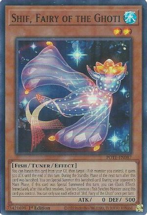 Image of Shif, Fairy of the Ghoti [POTE-EN087] Super Rare