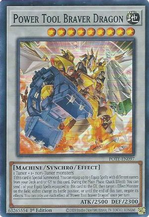 Image of Power Tool Braver Dragon [POTE-EN097] Super Rare