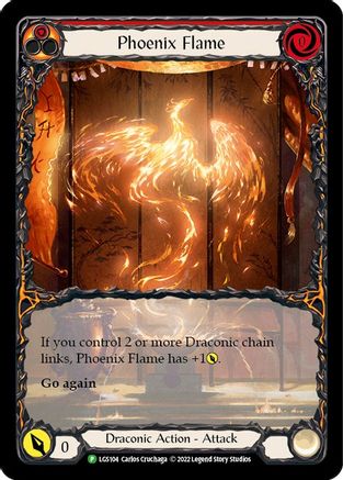 Image of Phoenix Flame [LGS104] (Promo)  Rainbow Foil