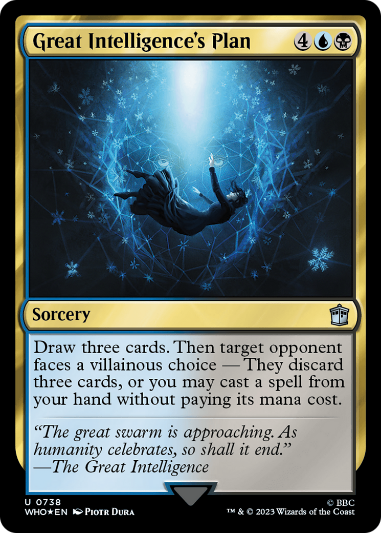 Image of Great Intelligence's Plan (Surge Foil) [Doctor Who]