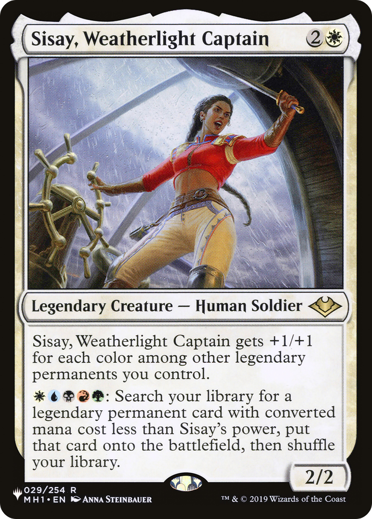 Image of Sisay, Weatherlight Captain [Secret Lair: From Cute to Brute]