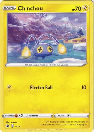 Image of Chinchou (8/15) [McDonald's Promos: Match Battle]
