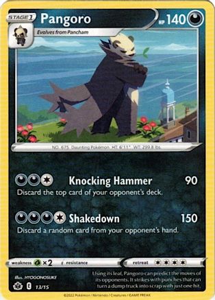 Image of Pangoro (13/15) [McDonald's Promos: Match Battle]