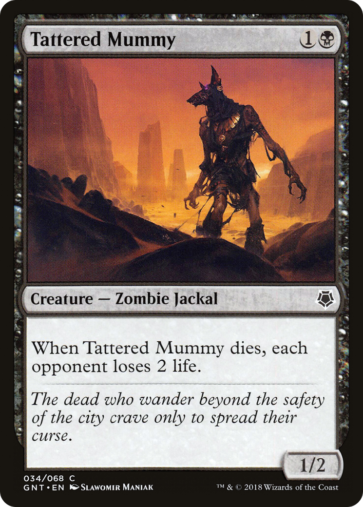 Image of Tattered Mummy [Game Night 2018]