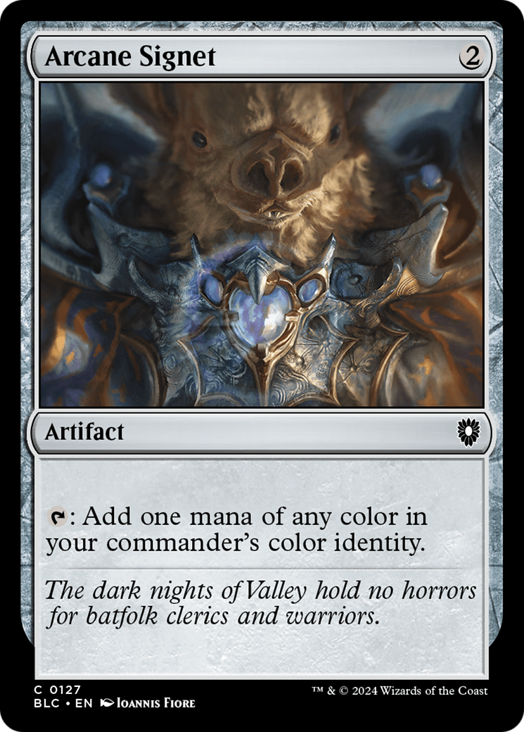 Image of Arcane Signet [Bloomburrow Commander]