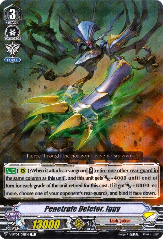 Image of Penetrate Deletor, Iggy (V-BT04/031EN) [Vilest! Deletor]