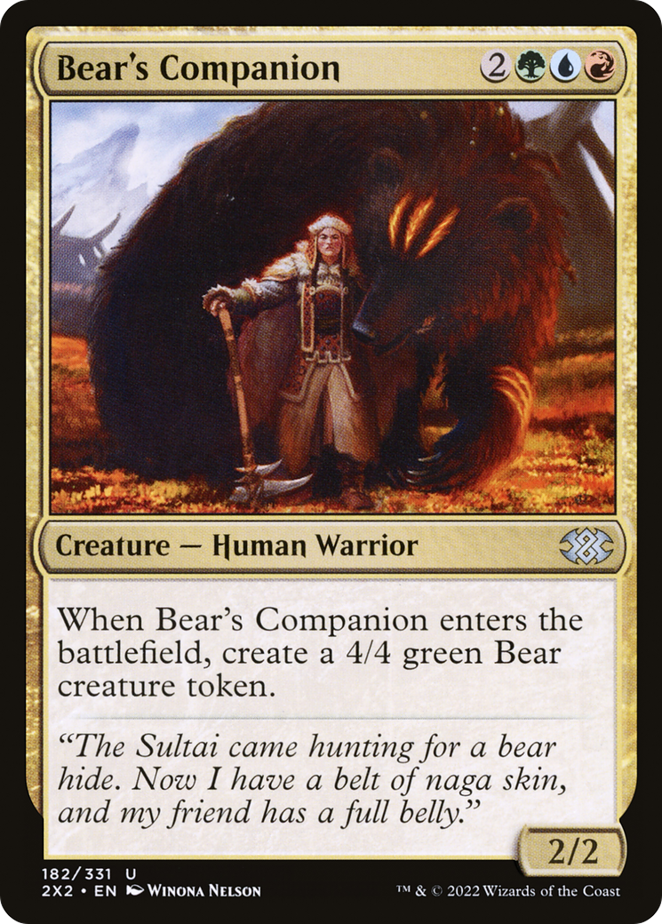 Image of Bear's Companion [Double Masters 2022]