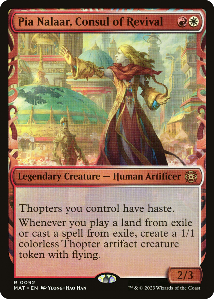 Image of Pia Nalaar, Consul of Revival (Showcase) [March of the Machine: The Aftermath]