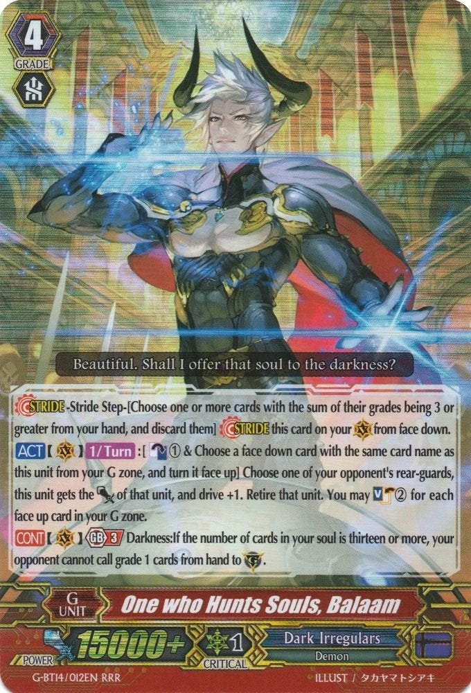 Image of One who Hunts Souls, Balaam (G-BT14/012EN) [Divine Dragon Apocrypha]