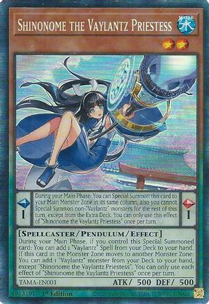 Image of Shinonome the Vaylantz Priestess [TAMA-EN001] Collector's Rare