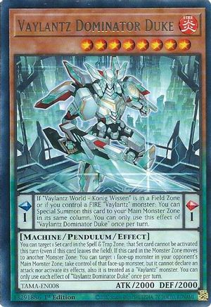 Image of Vaylantz Dominator Duke [TAMA-EN008] Rare