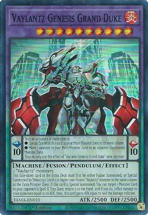 Image of Vaylantz Genesis Grand Duke [TAMA-EN010] Super Rare