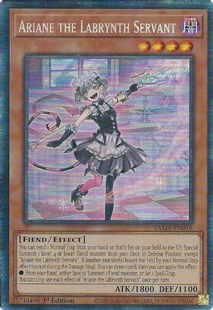 Image of Ariane the Labrynth Servant [TAMA-EN016] Collector's Rare