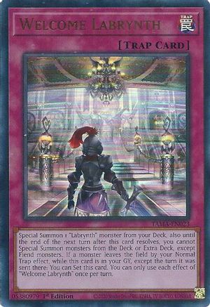 Image of Welcome Labrynth [TAMA-EN023] Ultra Rare