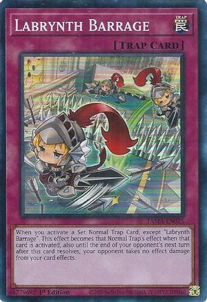 Image of Labrynth Barrage [TAMA-EN025] Super Rare