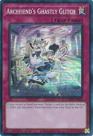 Image of Archfiend's Ghastly Glitch [TAMA-EN026] Super Rare