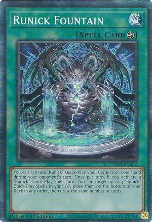 Image of Runick Fountain [TAMA-EN027] Collector's Rare