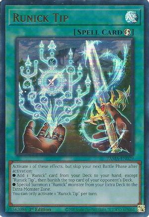 Image of Runick Tip [TAMA-EN029] Ultra Rare