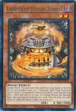 Image of Labrynth Stovie Torbie [TAMA-EN019] Rare