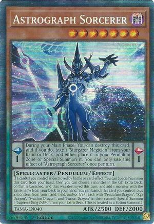 Image of Astrograph Sorcerer [TAMA-EN040] Collector's Rare