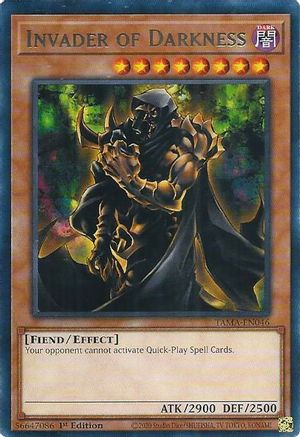Image of Invader of Darkness [TAMA-EN046] Rare