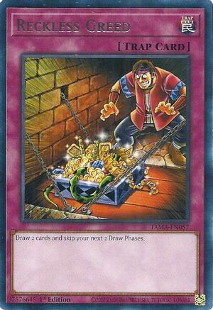 Image of Reckless Greed [TAMA-EN057] Rare