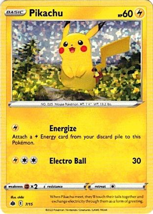 Image of Pikachu (7/15) [McDonald's Promos: Match Battle]