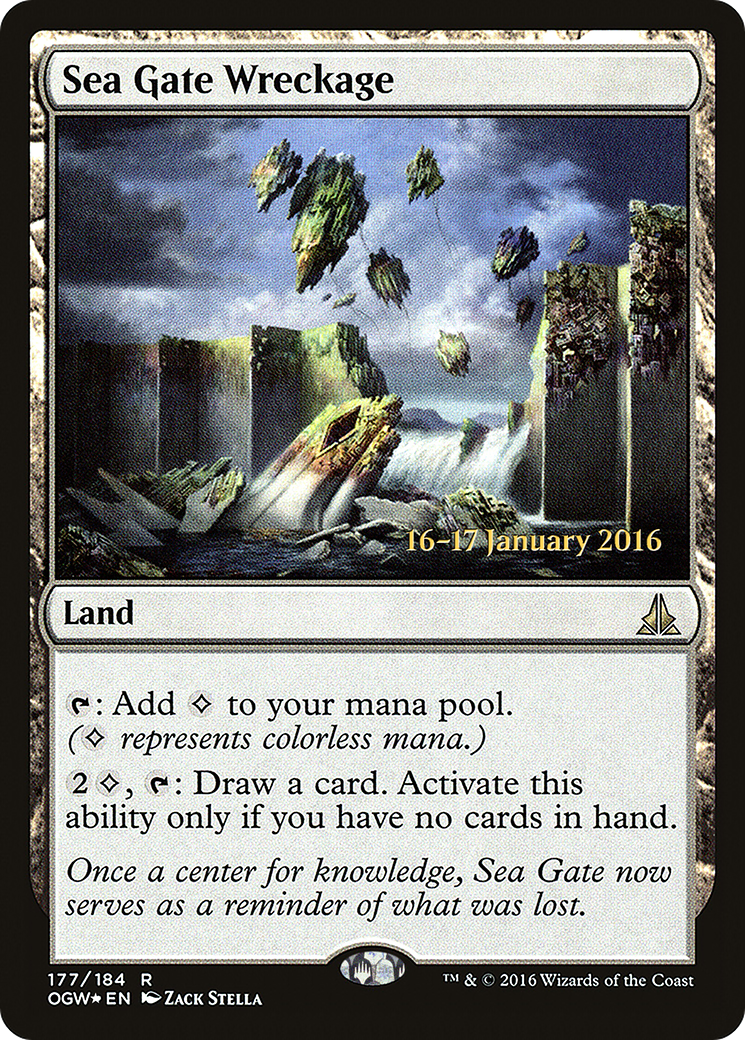 Image of Sea Gate Wreckage [Oath of the Gatewatch Prerelease Promos]