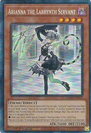 Image of Arianna the Labrynth Servant [TAMA-EN017] Collector's Rare