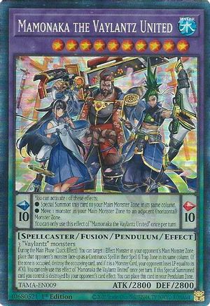 Image of Mamonaka the Vaylantz United [TAMA-EN009] Collector's Rare