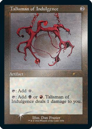 Image of Talisman of Indulgence (Foil Etched) [Secret Lair Drop Series]