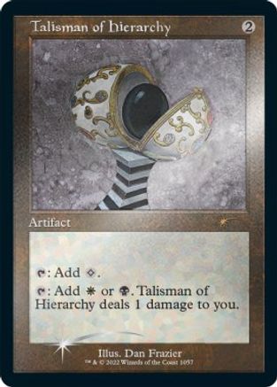Image of Talisman of Hierarchy (Foil Etched) [Secret Lair Drop Series]