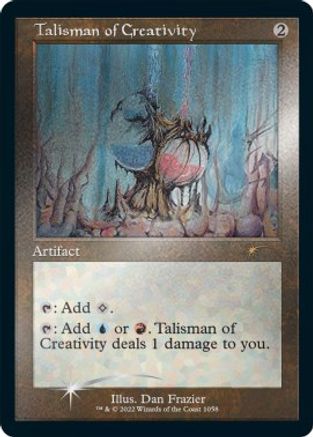 Image of Talisman of Creativity (Foil Etched) [Secret Lair Drop Series]