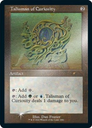 Image of Talisman of Curiosity (Foil Etched) [Secret Lair Drop Series]