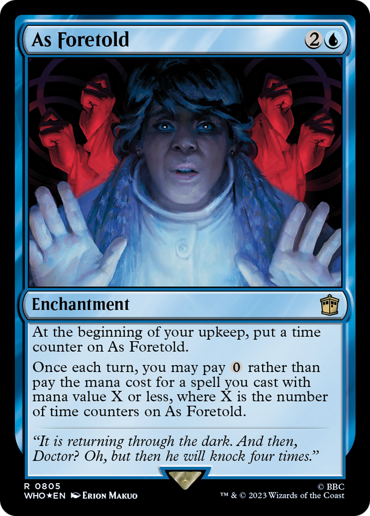 Image of As Foretold (Surge Foil) [Doctor Who]